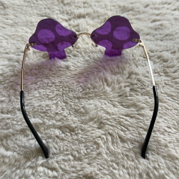 Mushroom Rimless Rave Glasses - Picture 2 of 2